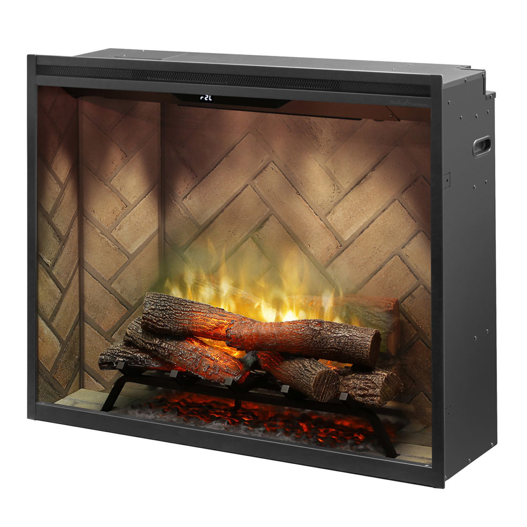 Dimplex Revillusion 36" Portrait Builtin Firebox Electric Fireplace