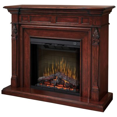 Torchiere Electric Fireplace