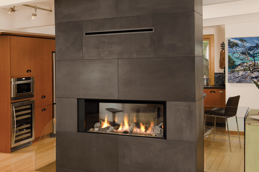 Valor L1 2 Sided Linear Series Gas Fireplace 1600jn Jp Zero Clearance