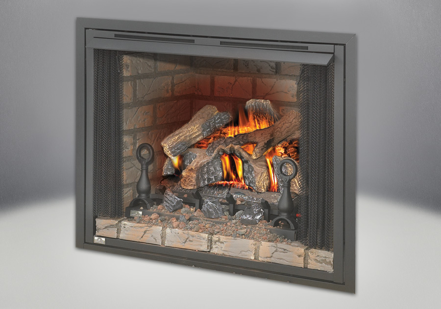 zero clearance gas fireplace installation