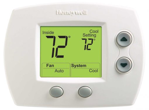 Large Screen FocusPRO TH5110 Non-programmable Thermostat