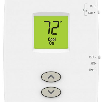 PRO 1000 Single Stage Heat/Cool Vertical Non-Programmable Thermo