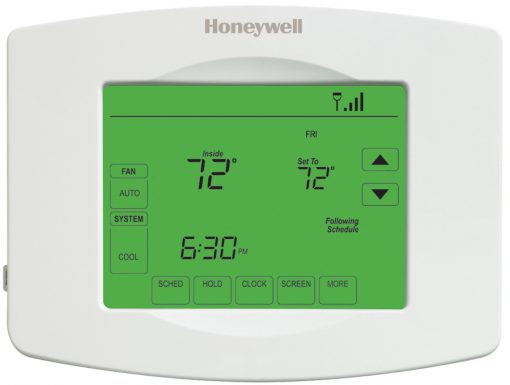 Wi-Fi 7-Day Programmable Touchscreen Thermostat (RTH8580WF)