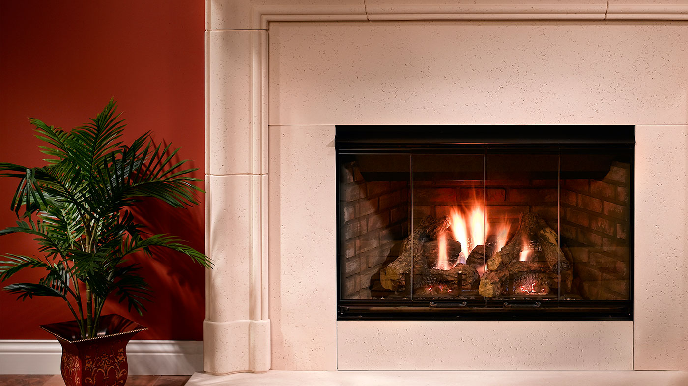Buy Majestic Reveal Gas Fireplace | Traditional Gas Fireplaces