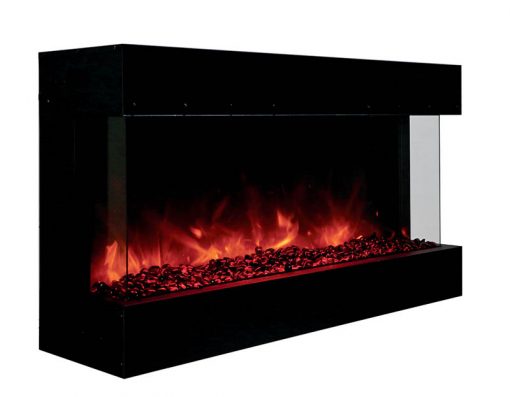 Amantii 40-TRU-VIEW-XL – 3 Sided Electric Fireplace-1