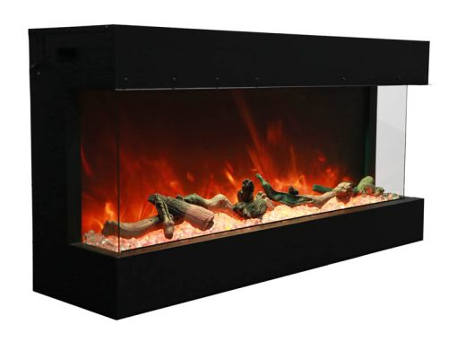 Amantii 40-TRU-VIEW-XL – 3 Sided Electric Fireplace-10