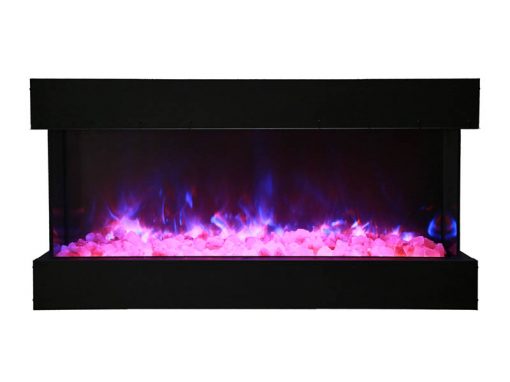 Amantii 40-TRU-VIEW-XL – 3 Sided Electric Fireplace-4