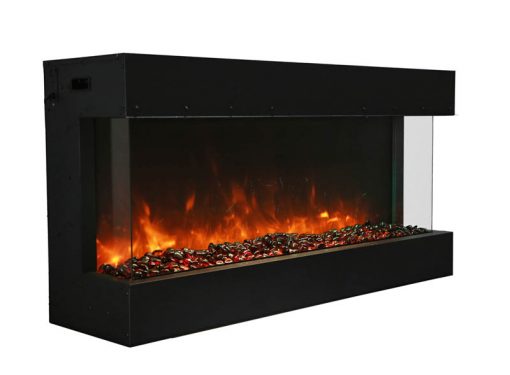 Amantii 40-TRU-VIEW-XL – 3 Sided Electric Fireplace-5