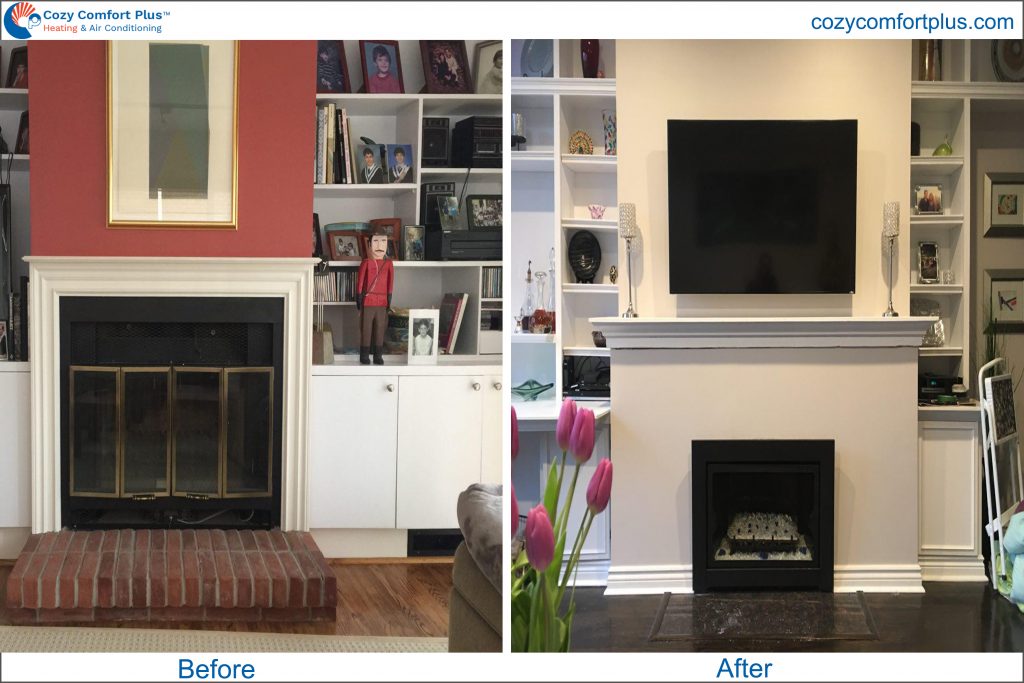 BeforeAfter Fireplace
