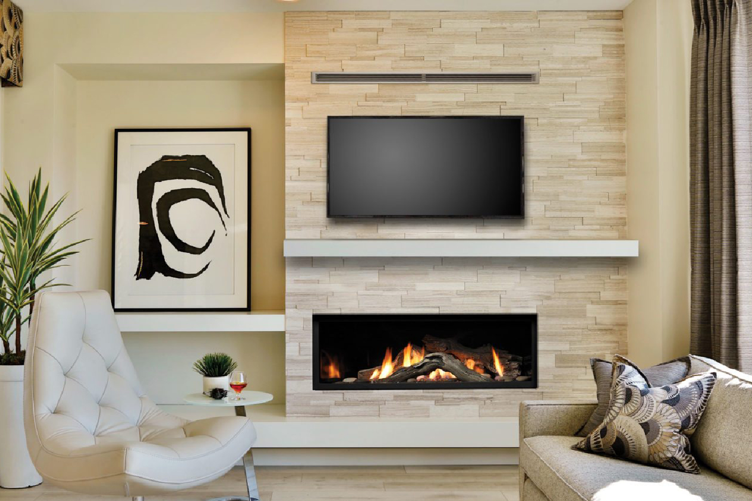 Fireplace Surrounding Design Finishes Renovator Company In Toronto   1 