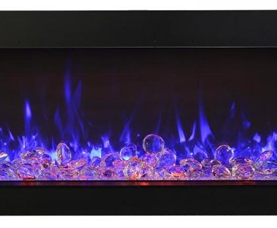 72" Tru-View-XL XT 3-Sided Electric Fireplace - Extra Tall View, Remote, Realistic Flames - Indoor/Outdoor - View #10