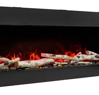 Amantii 72-TRU-VIEW-SLIM – 3 Sided Electric Fireplace