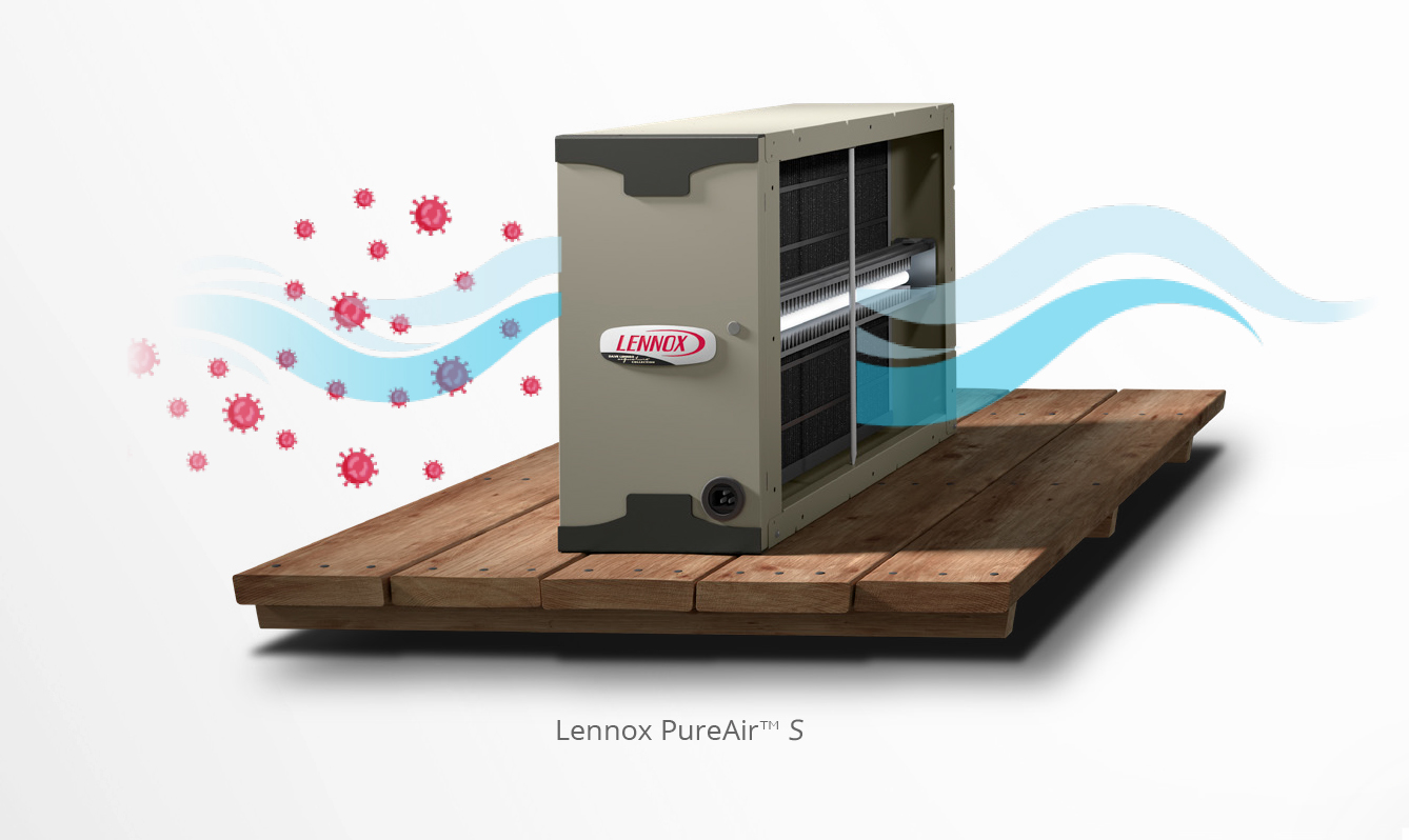 Lennox pure deals air purification system