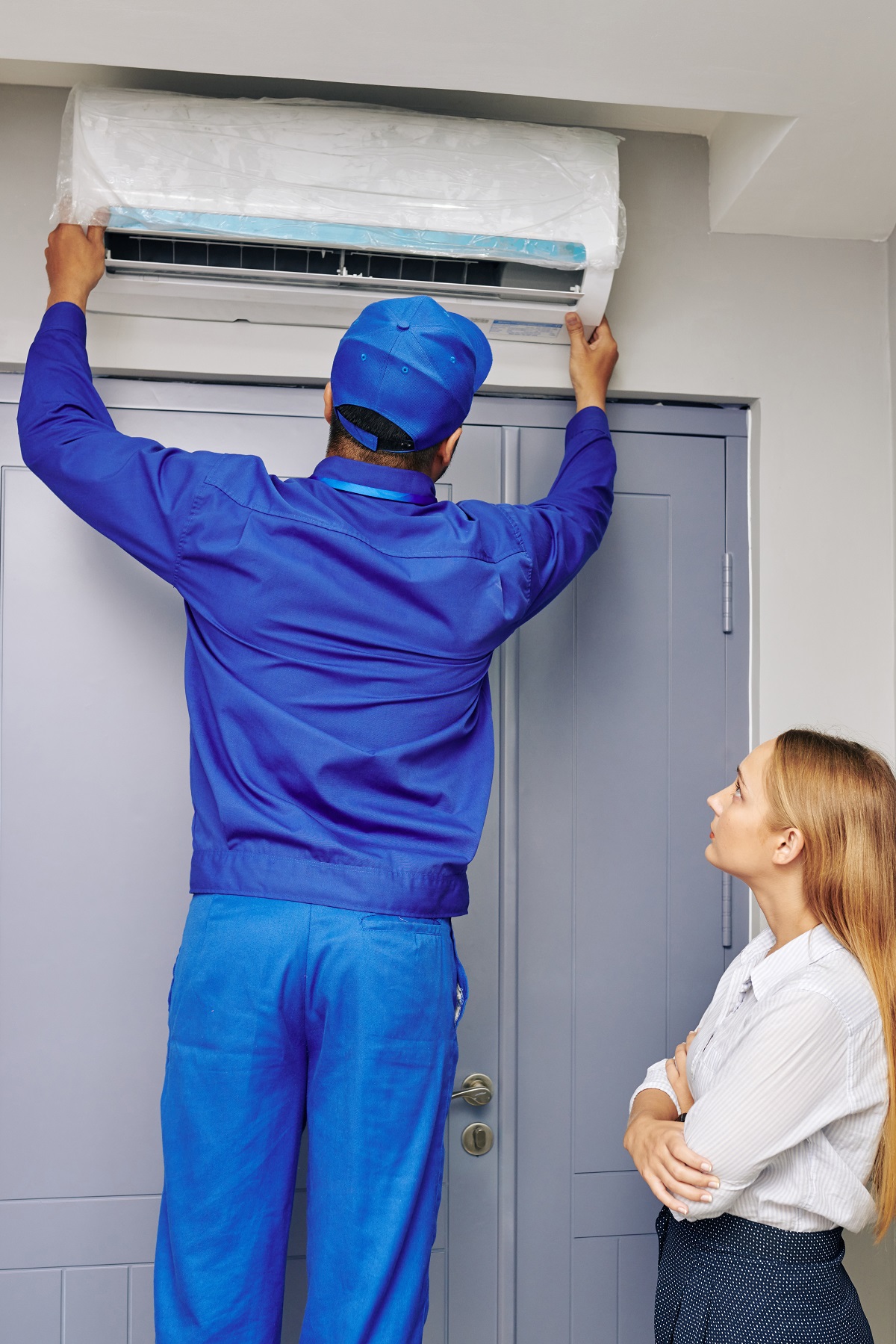 Air conditioner installation