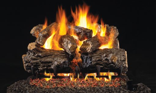 Real Fyre Burnt Rustic Oak - G4
