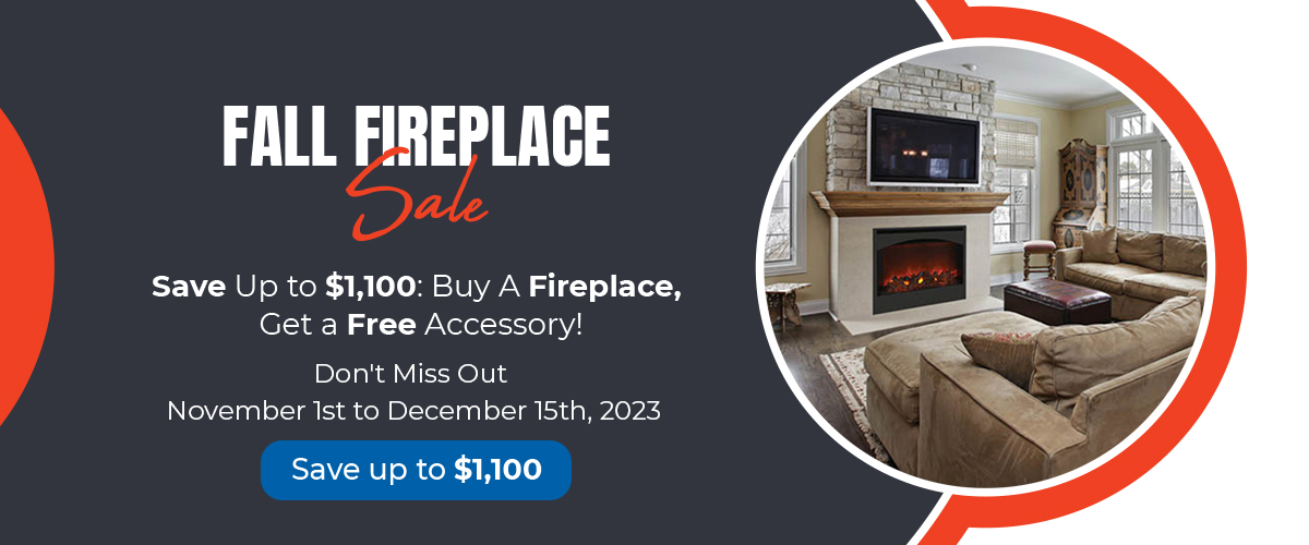 Regency Fireplace fall promotion in Toronto