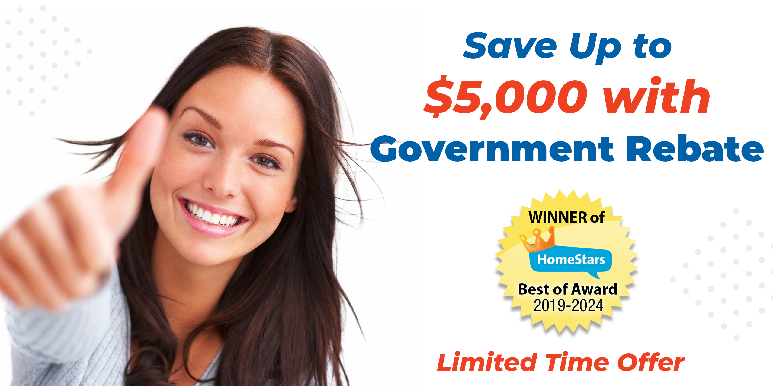 Save up to $5,000 on a New Heat Pump - Limited Time Offer