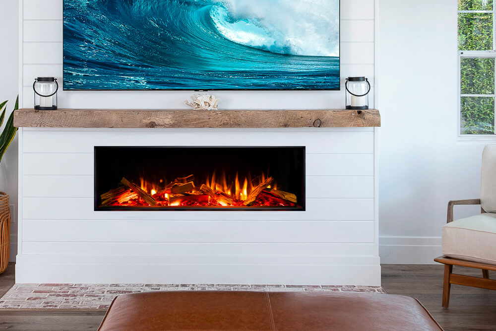 Experience Comfort with the LEX2-S Electric 50″ Valor Fireplace