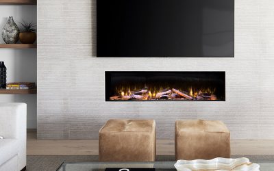 Experience Warmth with the LEX3-S Electric 60″ Valor Fireplace