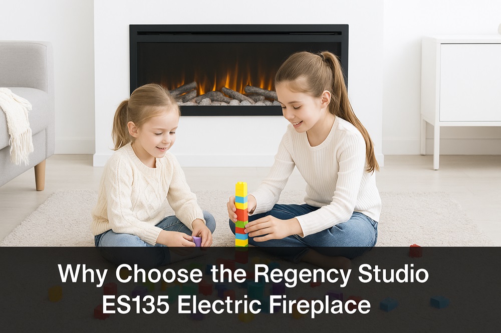 Regency Studio ES135 Electric Fireplace blog