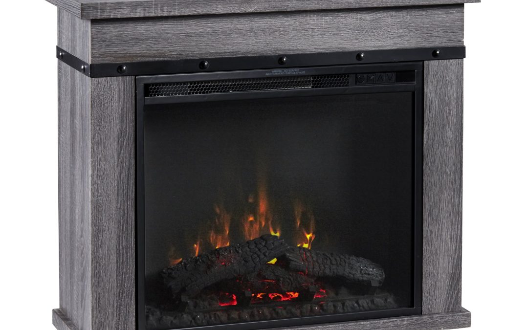 Dimplex Morgan Electric Fireplace Mantel, Charcoal Oak – Cozy Comfort Plus