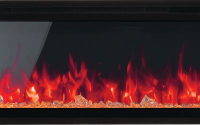 Transform Your Space with the Napoleon Entice Wall-Hanging Electric Fireplace