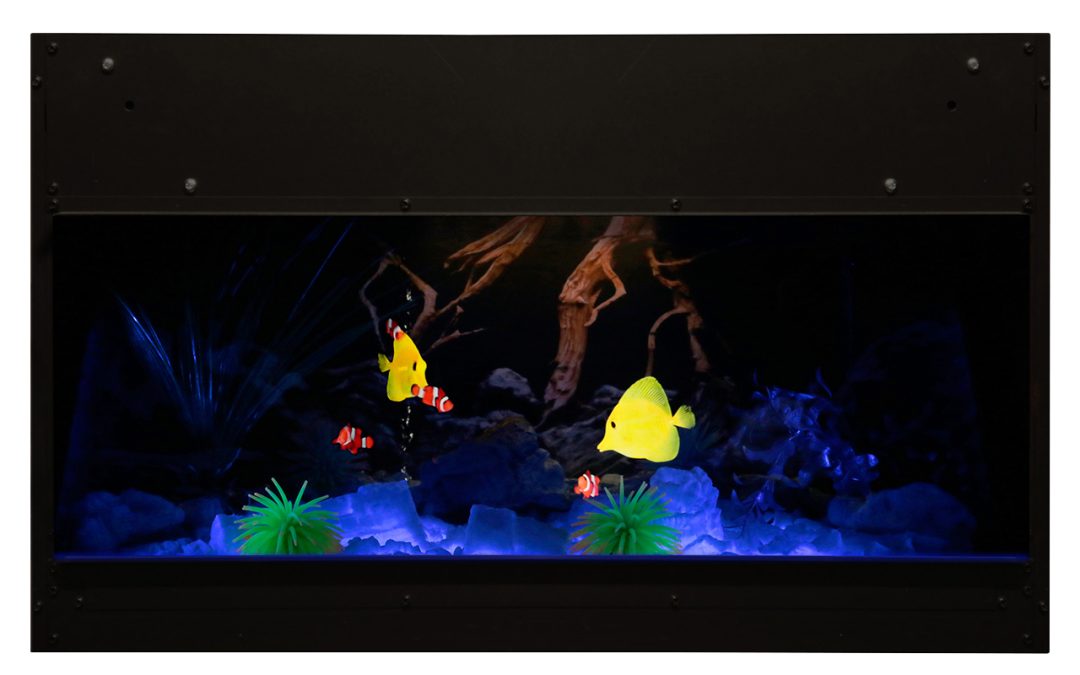 Dimplex Opti-V™ Aquarium Electric Fireplace – Cozy Comfort Plus