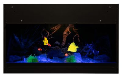Dimplex Opti-V™ Aquarium Electric Fireplace – Cozy Comfort Plus