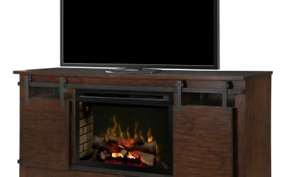 Cozy Up Your Home with the Dimplex Austin Media Console Electric Fireplace
