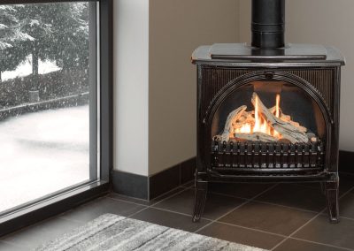 Valor Madrona Freestanding Stove Series Gas Fireplace