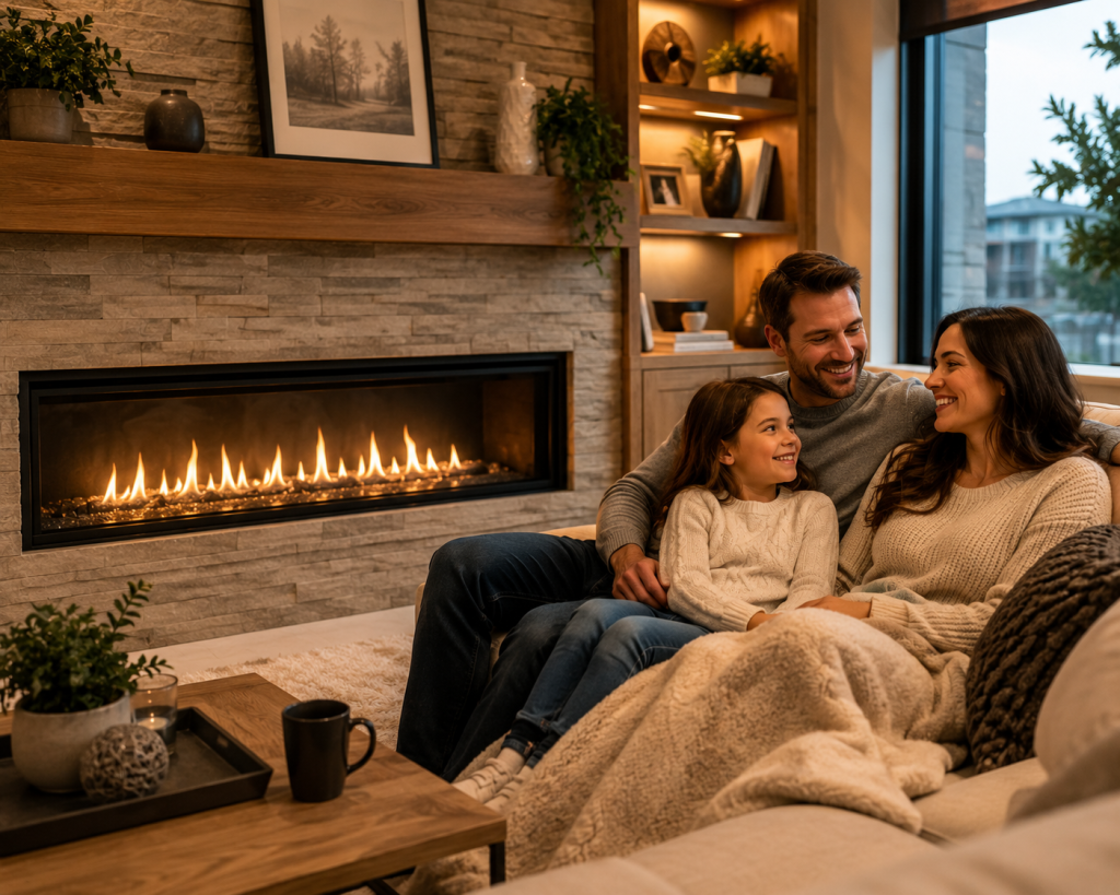 Built-In Fireplace in Toronto
