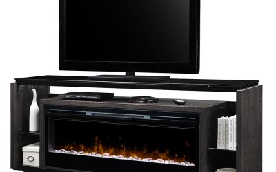 Dimplex David Media Console Electric Fireplace – Cozy Comfort Plus