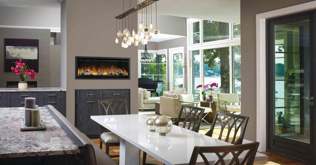 Napoleon-Alluravision fireplace
