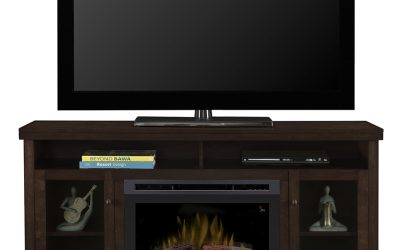 Dimplex Dupont Media Console Electric Fireplace – Cozy Comfort Plus