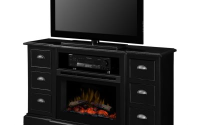 Transform Your Living Space with the Dimplex Gibbons Media Console Electric Fireplace